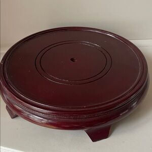 Wood Display Stand 9” x 2.25” Vintage